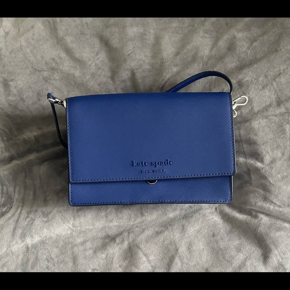 Blue Kate Spade Crossbody
